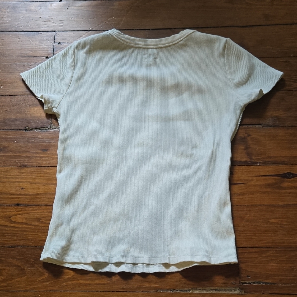 S Ribbed Women's Top - Picture 2 of 4